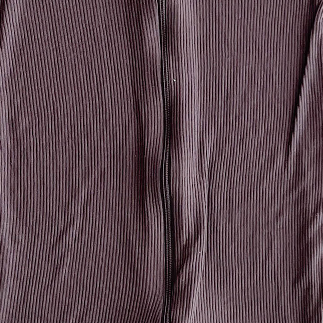 DARK GREY BLACK RIBBED ROMPER