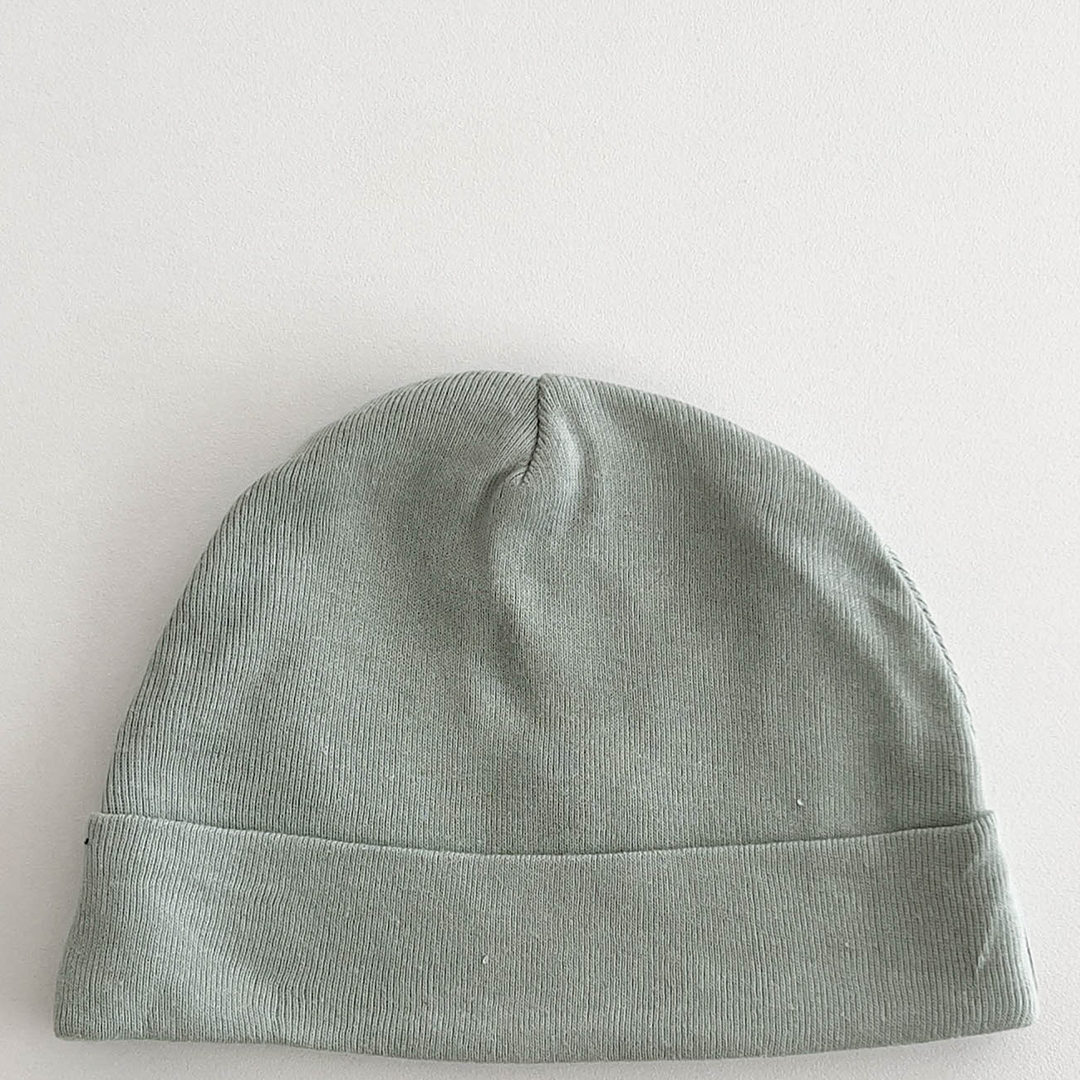 PASTEL GREEN PLAIN CAP
