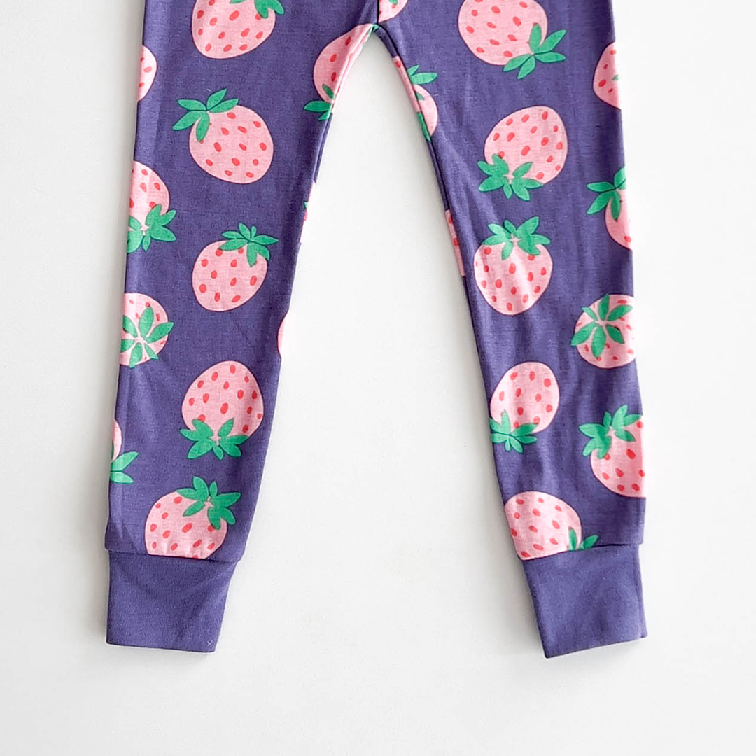 PURPLE STRAWBERRY PANTS