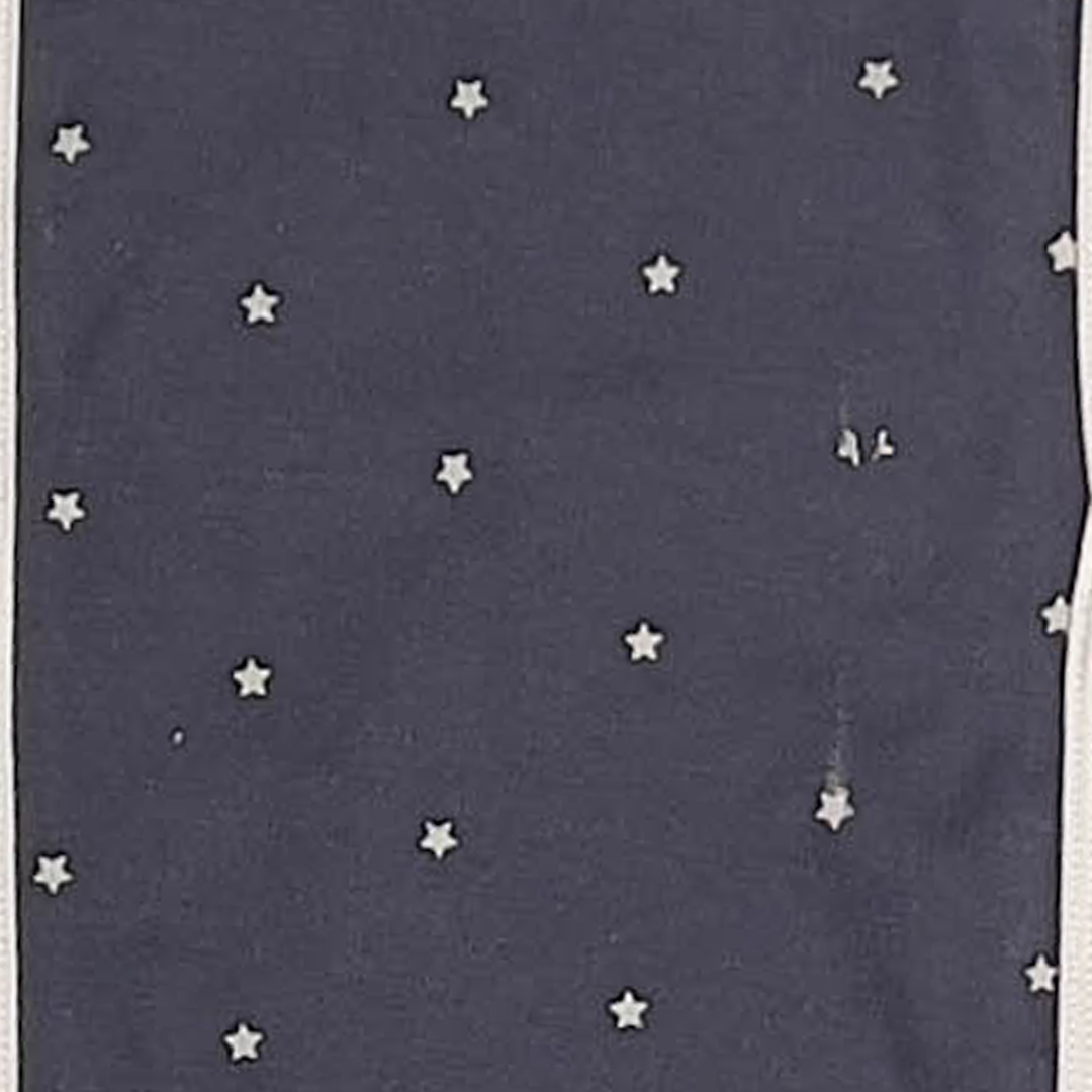 GREY STAR PRINTED BURP CLOTH