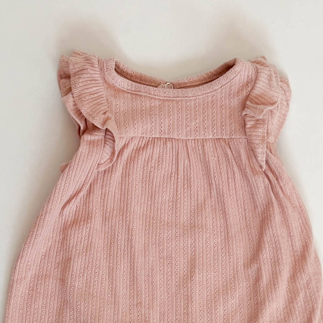 LITTLE PLANET ORGANIC CARTERS BABY POINTELLE BODYSUIT DRESS