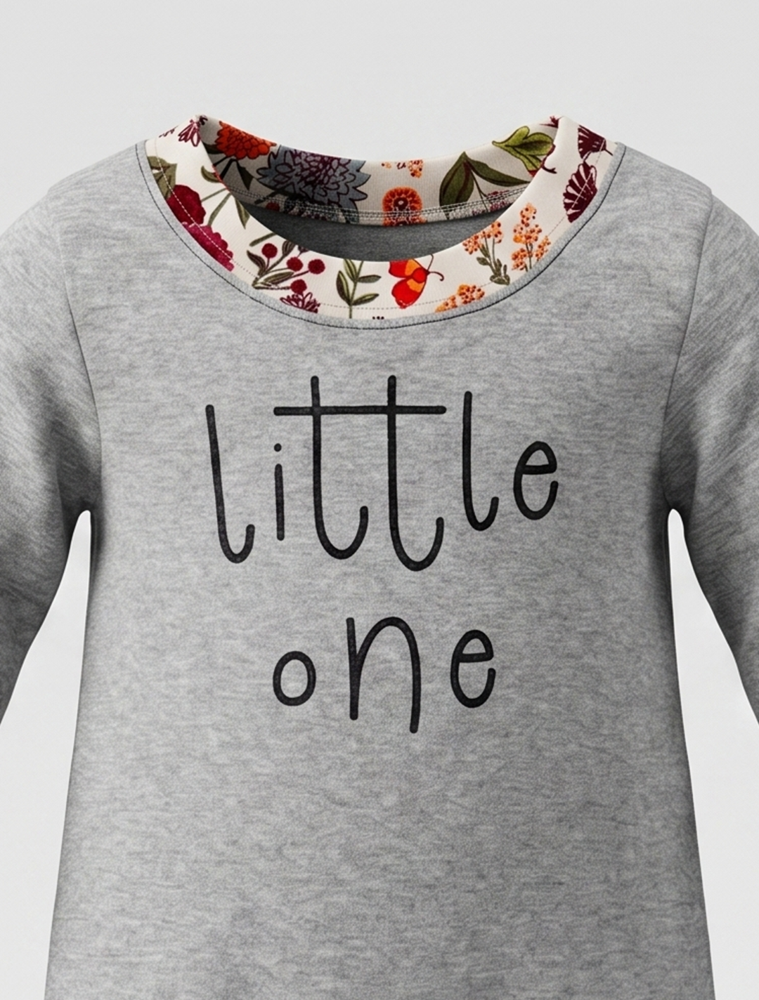 GREY LITTLE ONE ROMPER