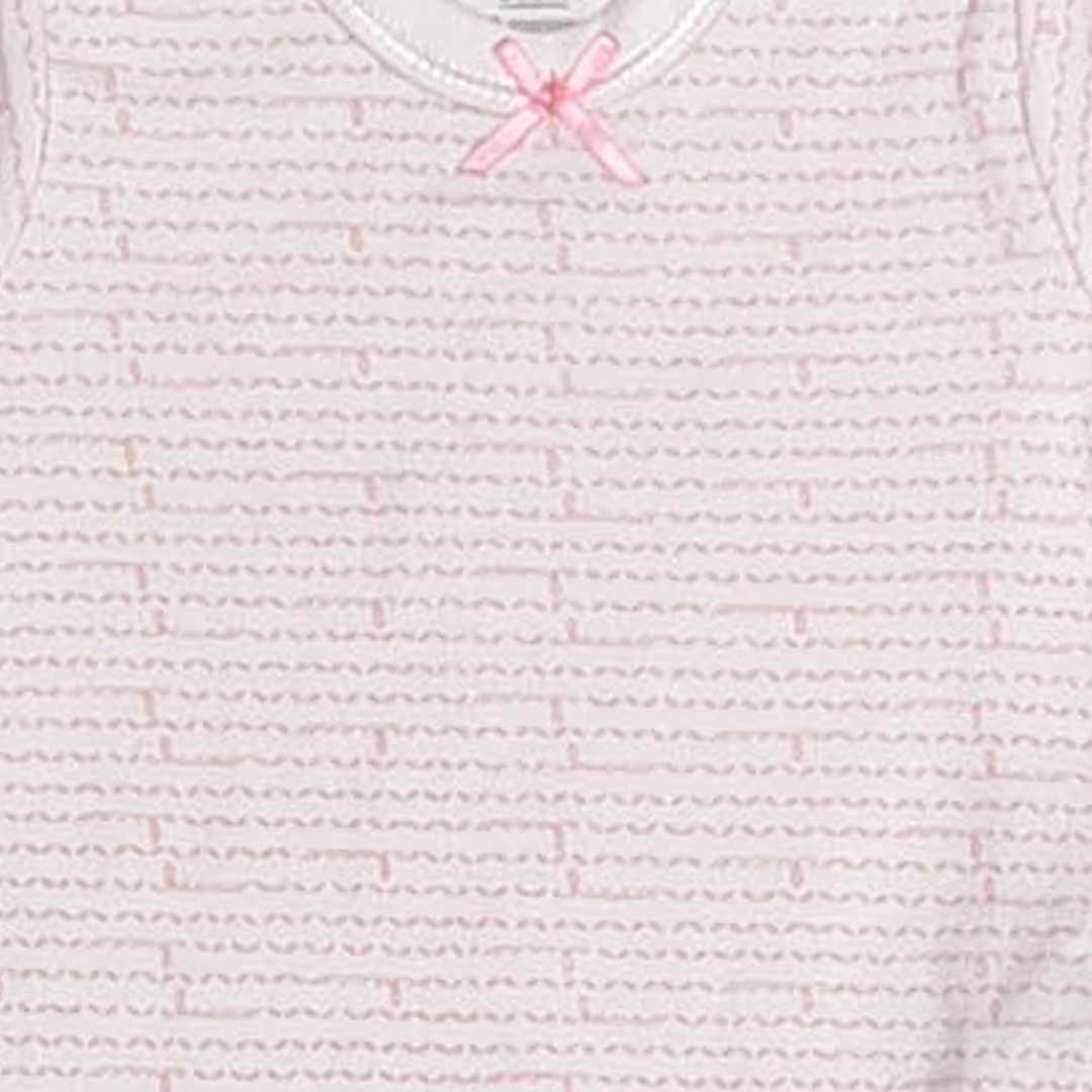 PINK PATTERNED ONESIE