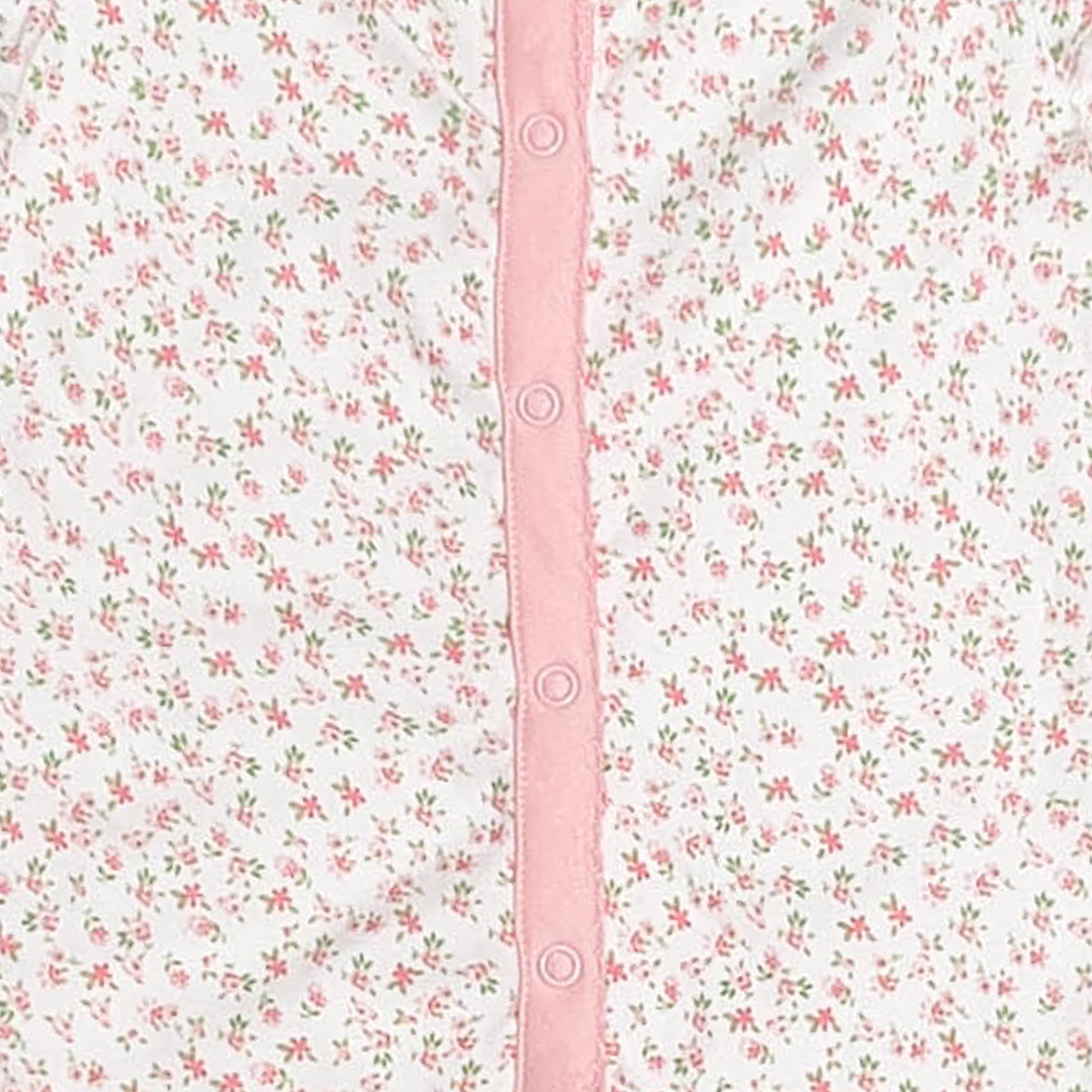 PINK FLORAL PATTERNED JUMPSUIT