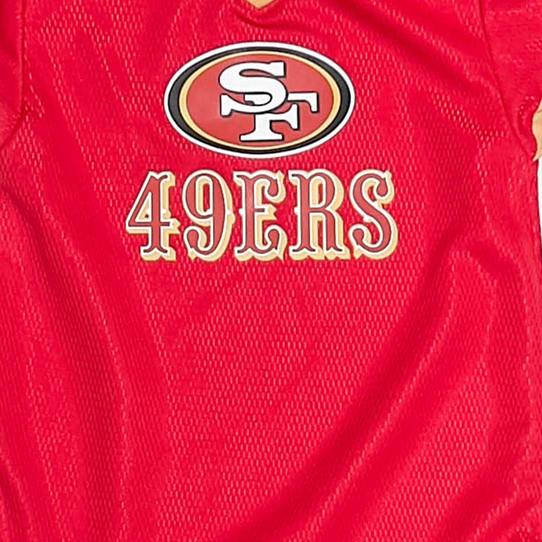 RED JERSEY TYPE ONESIE