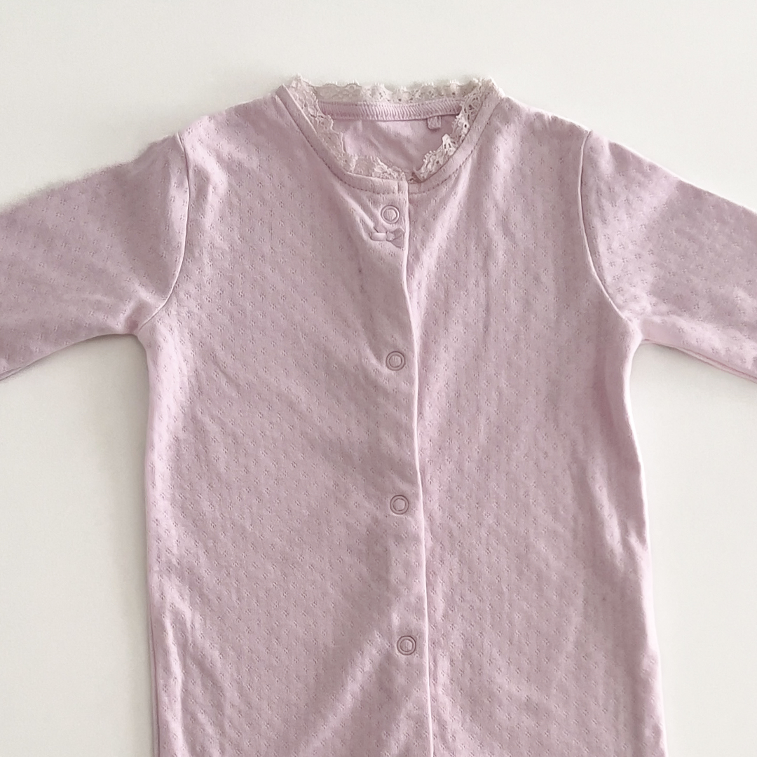 lavender PLAIN SLEEPSUIT