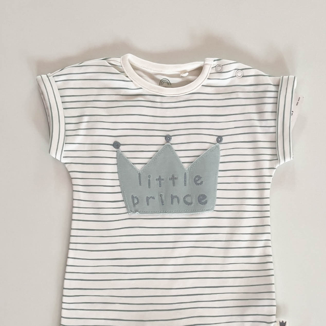 WHITE STRIPED JUMPSUIT