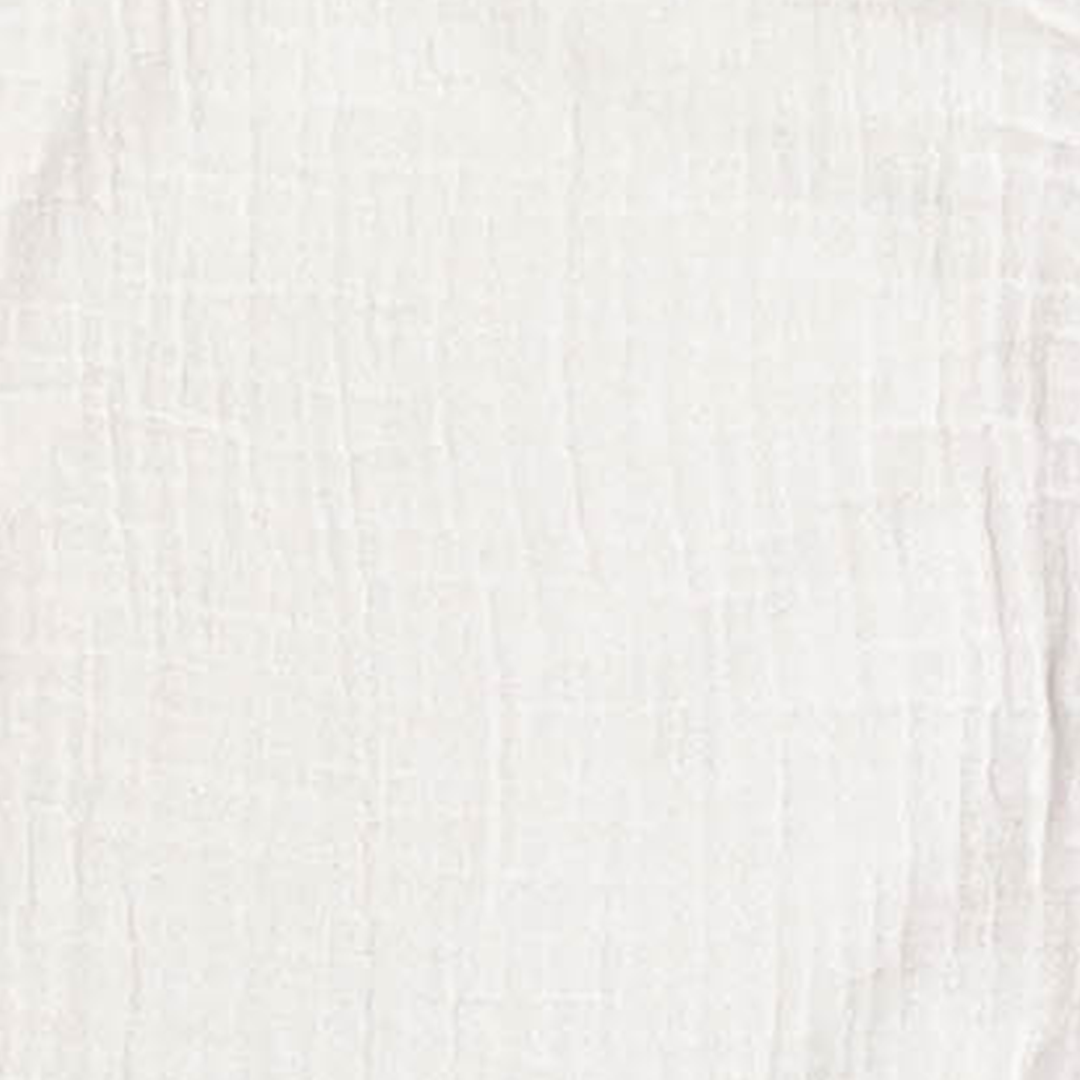 WHITE MUSLIN BURP CLOTH