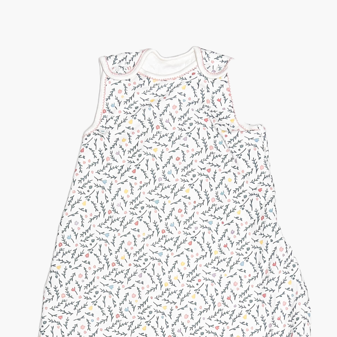 GREEN FLORAL SLEEPING BAG