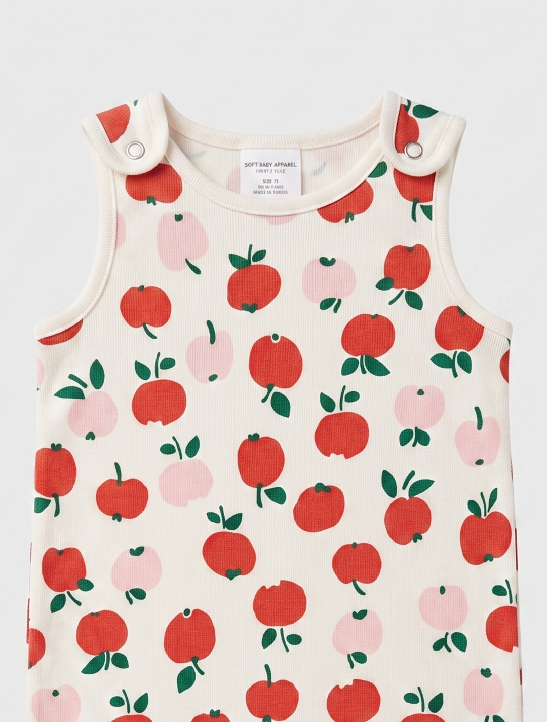 PRINTED SLEEVLESS ROMPER