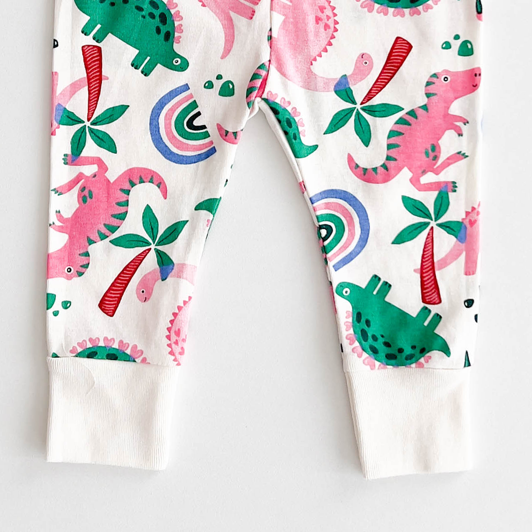PRINTED COTTON PANTS