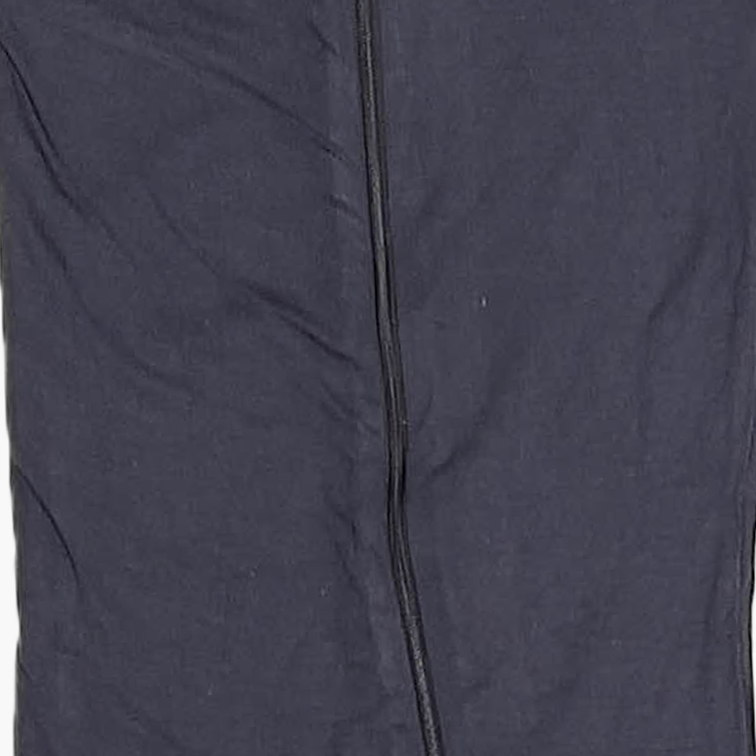 GREY BLACK ZIPPER SLIM FITTED SLEEEPSUIT