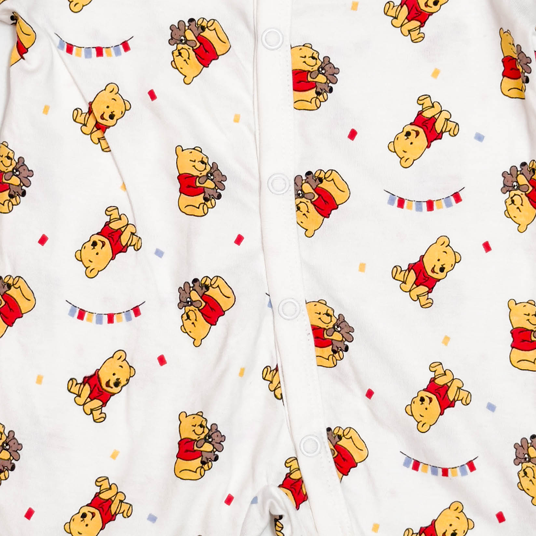 PHOO PRINTED BUTTON ROMPER