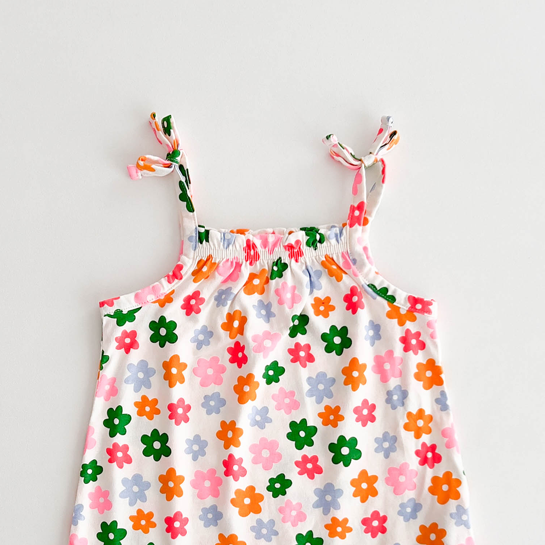 FLORAL PRINTED FANCY JUMPSUIT