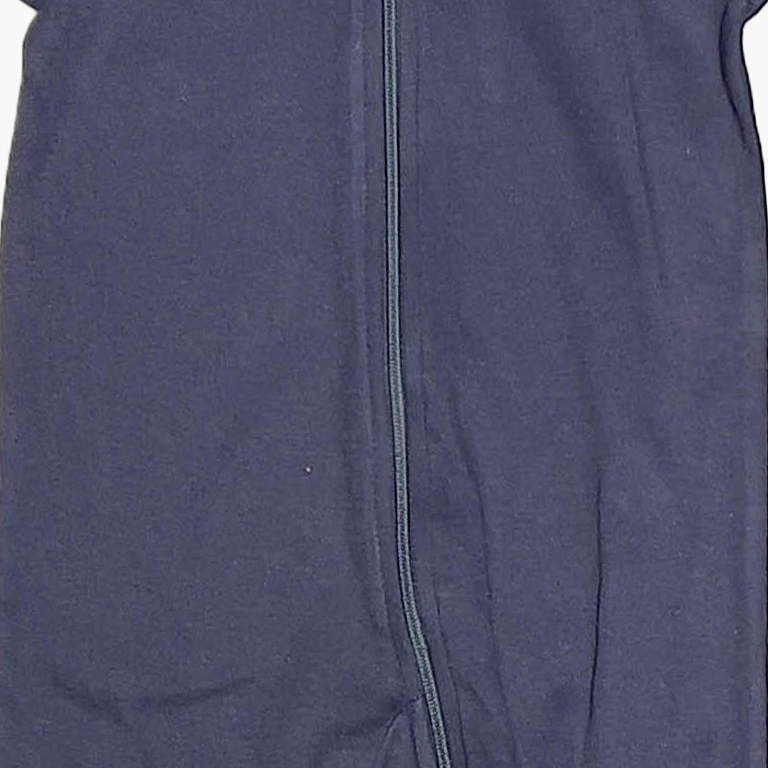 NAVY BLUE PLAIN ZIPPER SLEEPSUIT