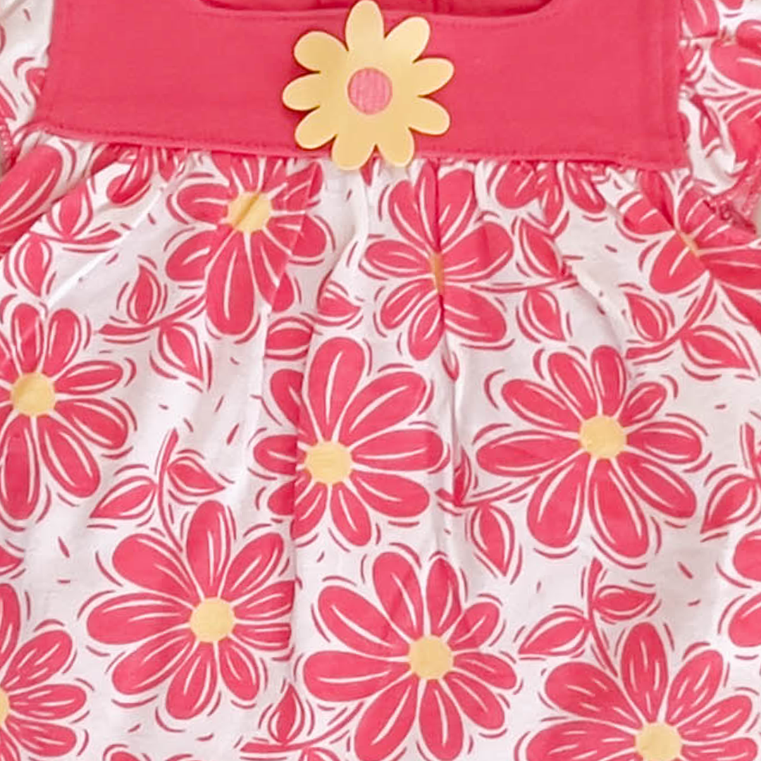 PINK FLORAL FROCK