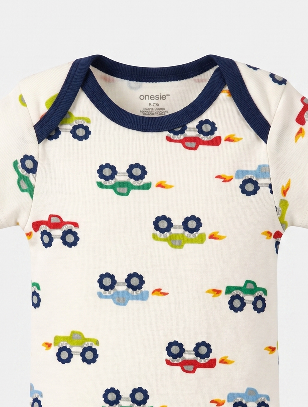 CAR PRINTED ONESIE