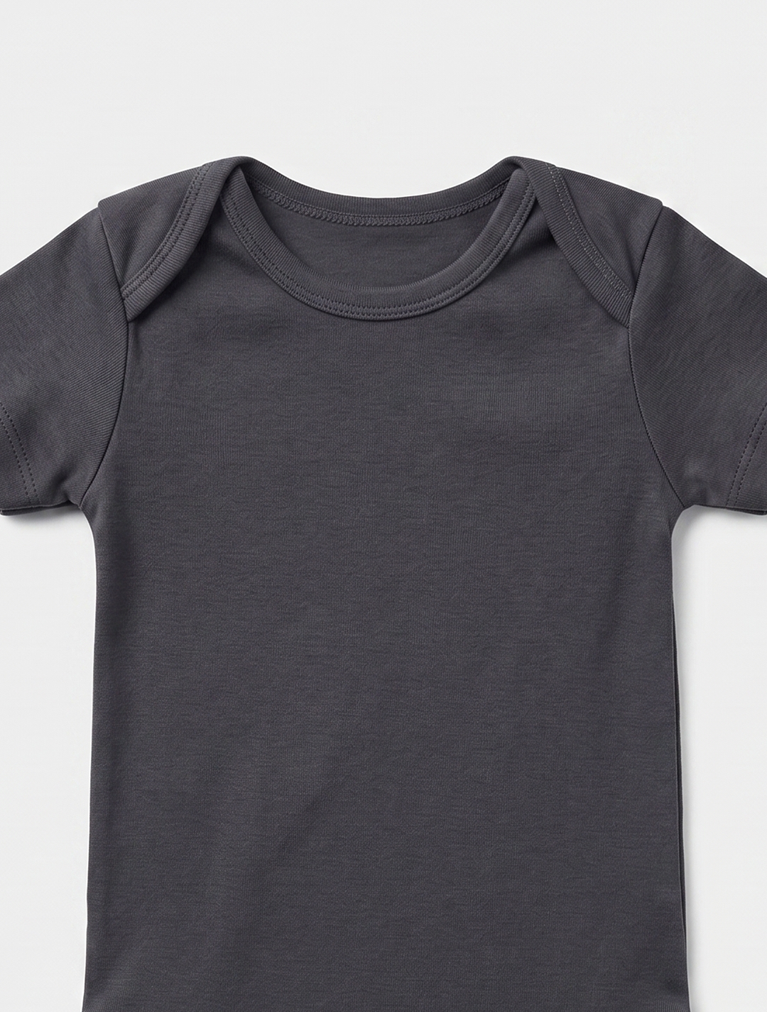 DARK GREY PLAIN ONESIE