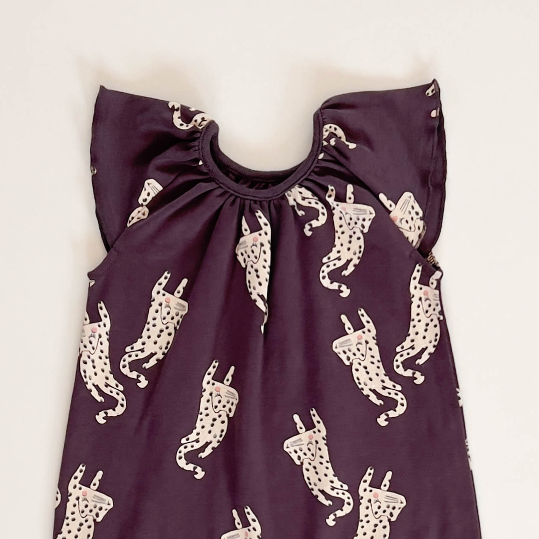 GREY PRINTED JUMPSUIT