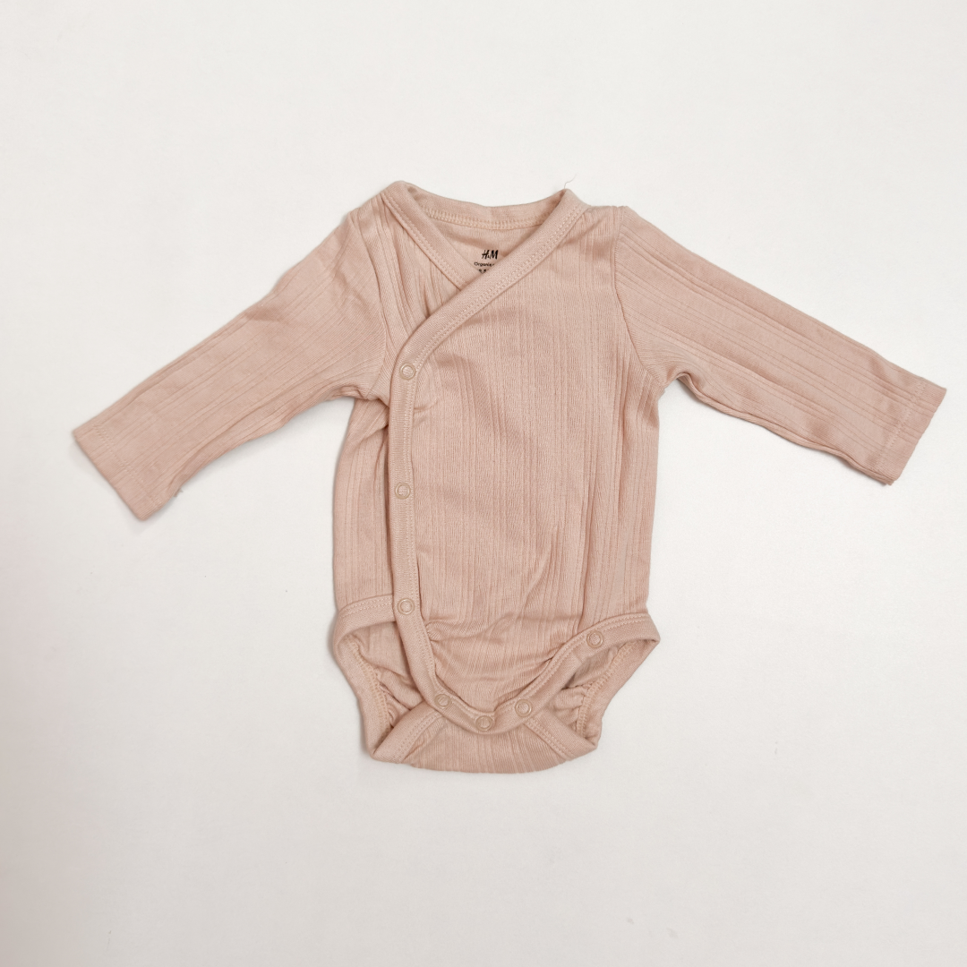 SANDY TAN WRAPOVER ONESIE