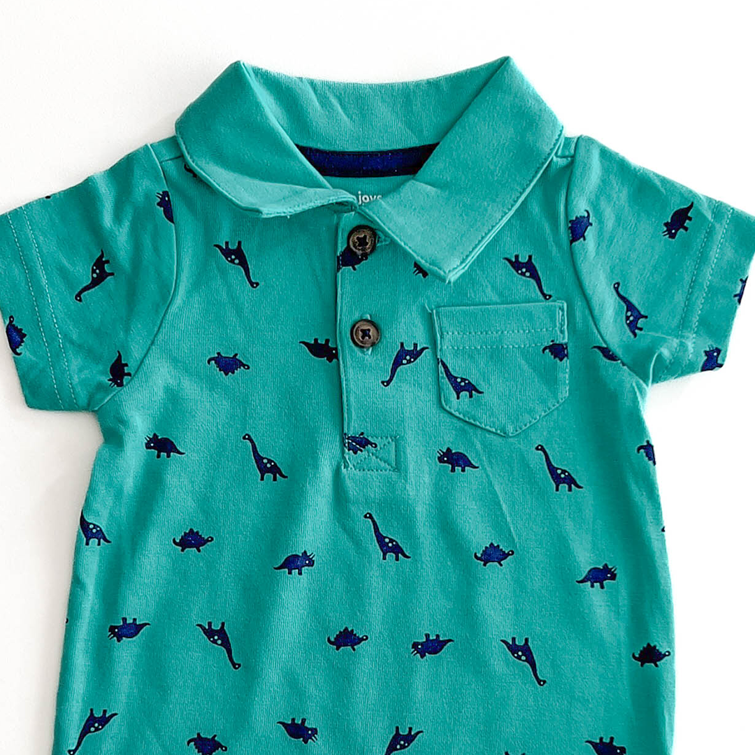 BOYS CARTER'S DINO PATTERNED JUMPSUIT