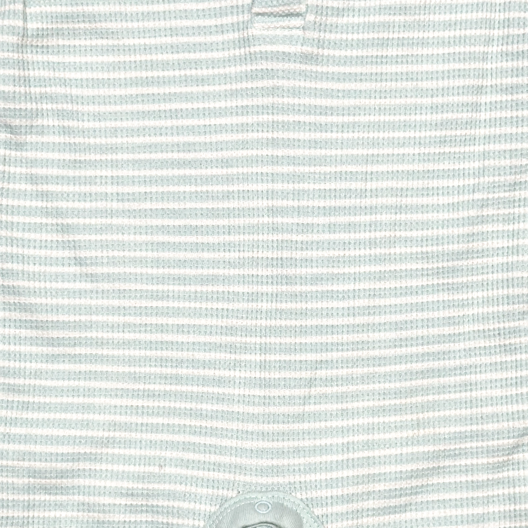 LIGHT MINT KNITTED ROMPER