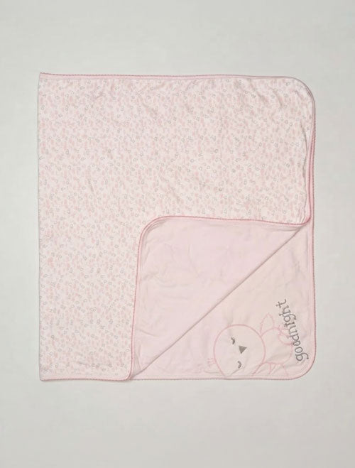 PINK SWADDLING BABY BLANKET