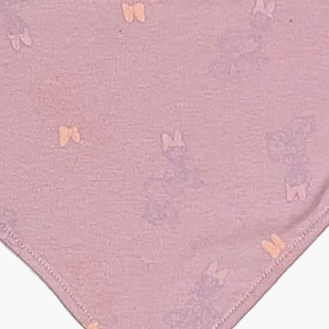 LAVENDER PATTERNED BIBS