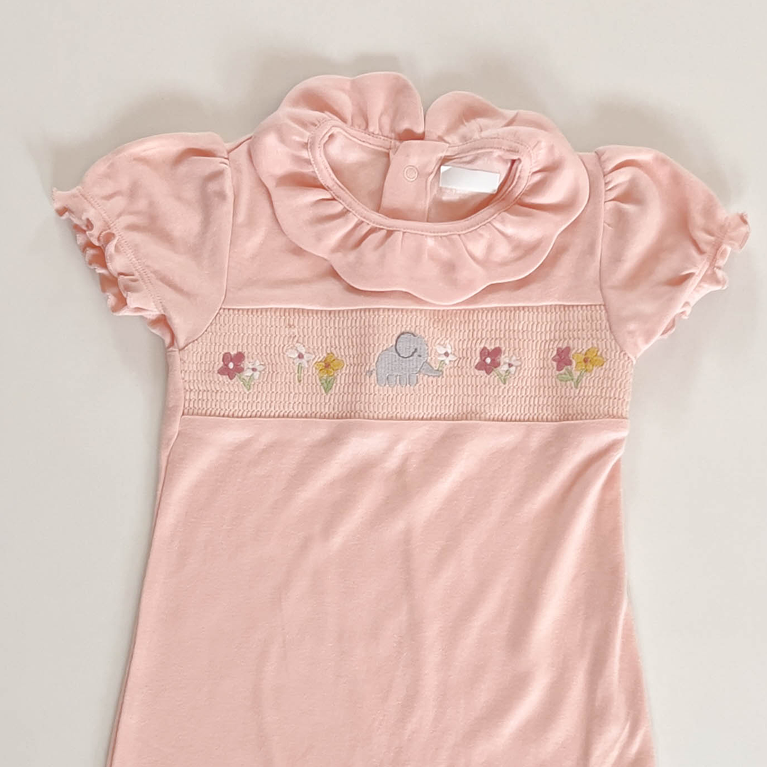 PINK PEACH PRINTED JUMPSUIT