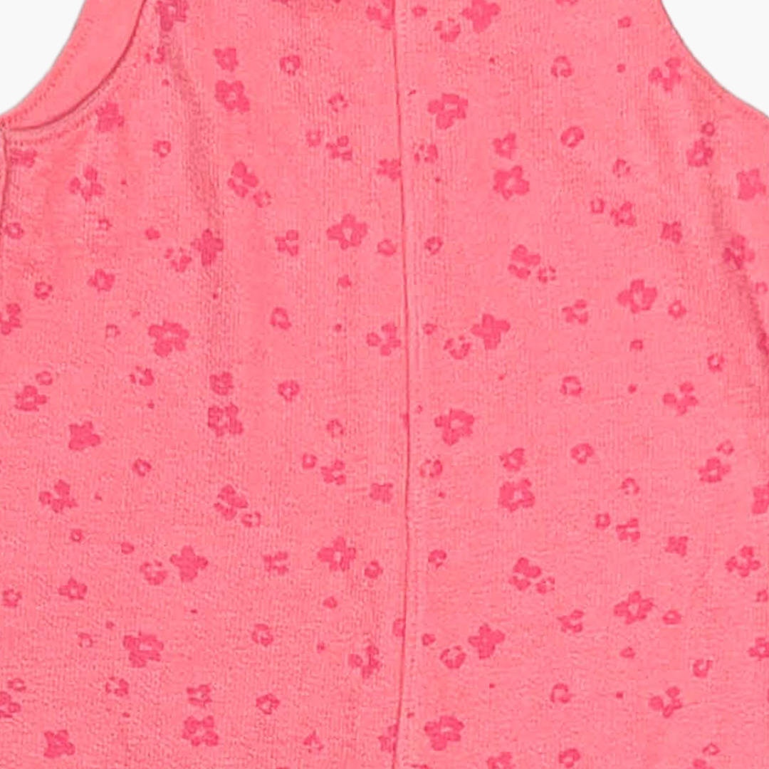 PINK PATTERNED DUNGAREE