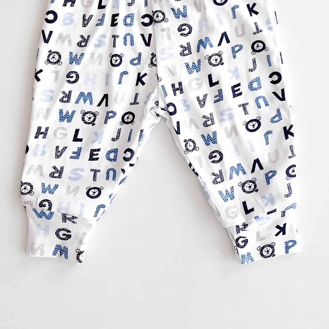 ALPHABETS PRINTED PANTS
