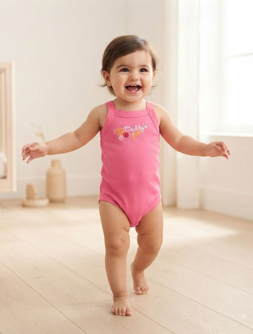 Daddy's Girl Floral Cami Onesie