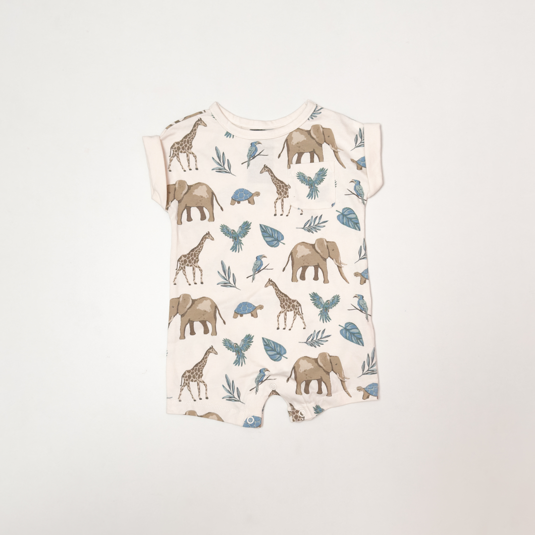 ANIMAL PRINTED JUMPSUIT