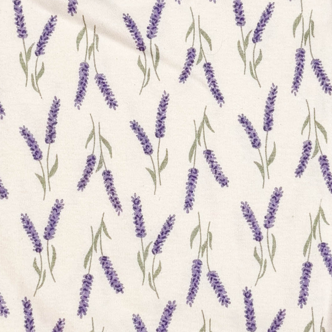 LAVENDER PRINTED GIRLS JUMPSUIT