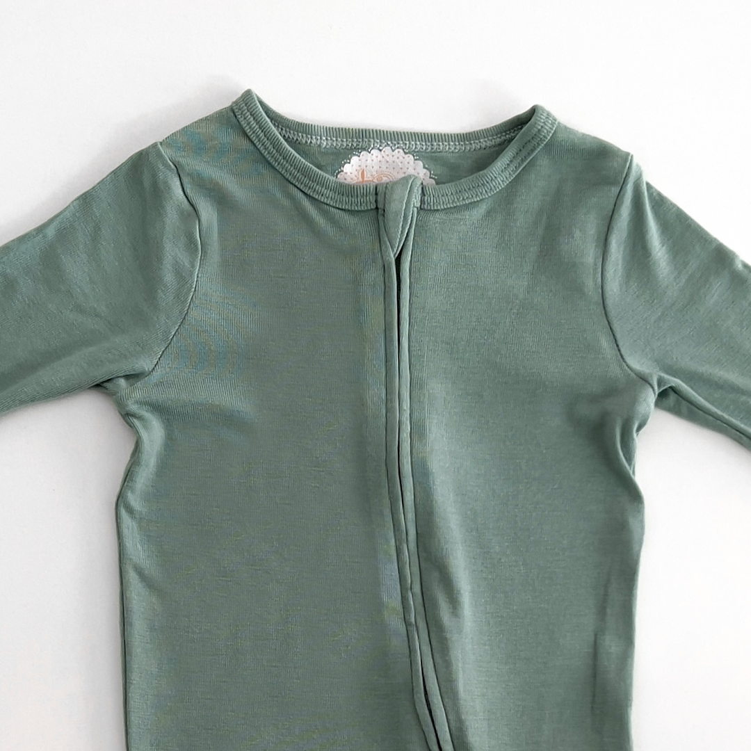 PASTEL GREEN PLAIN ROMPER