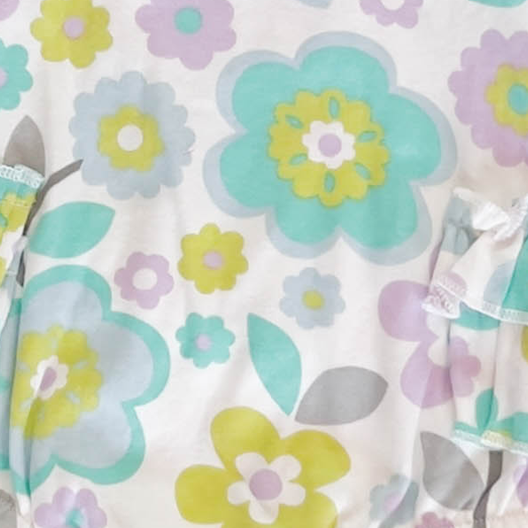 FANCY FLORAL ONESIE