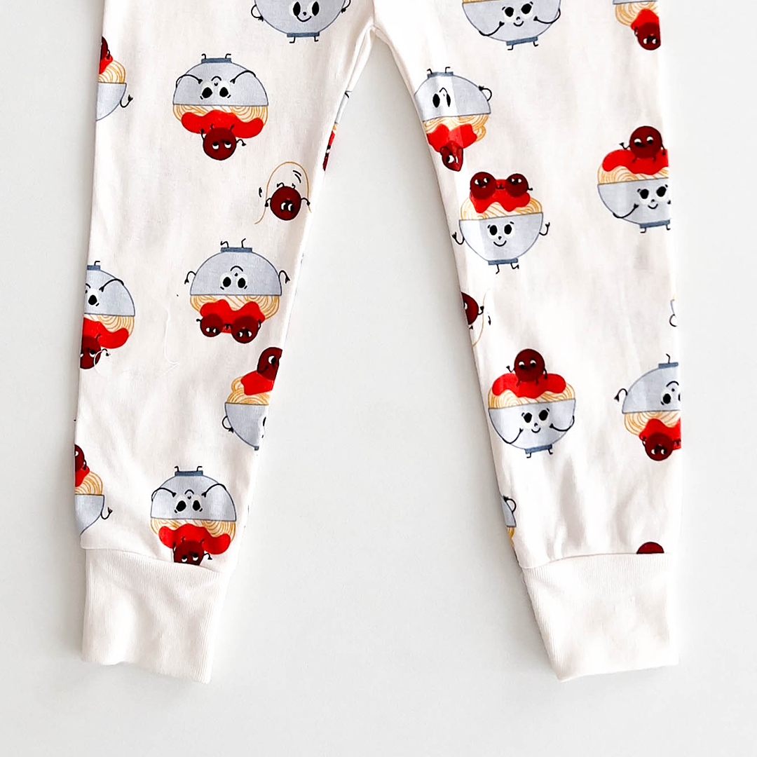 PRINTED COTTON PANTS