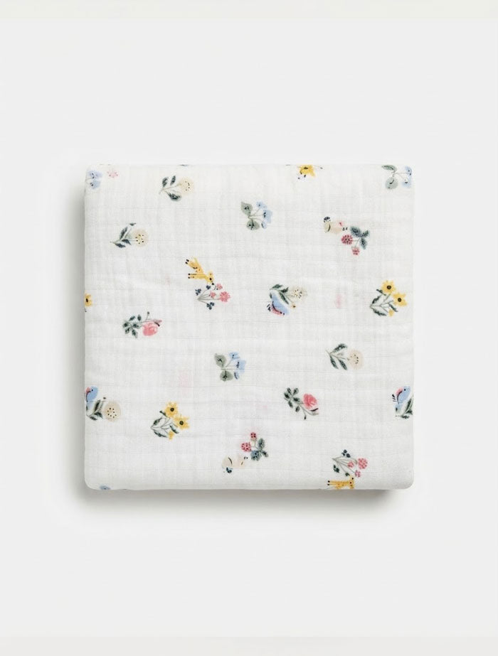 Wildflower Meadow – Muslin Swaddle