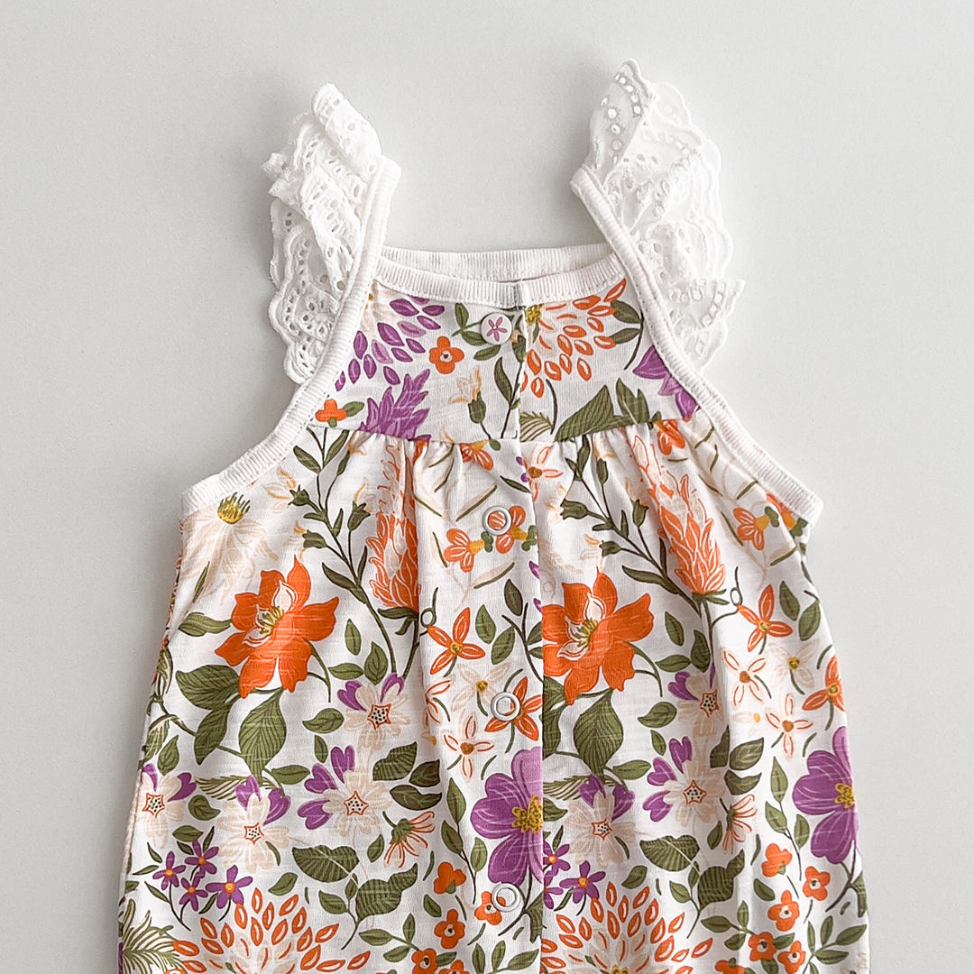 MULTI COLOURED FLORAL JUMPSUIT