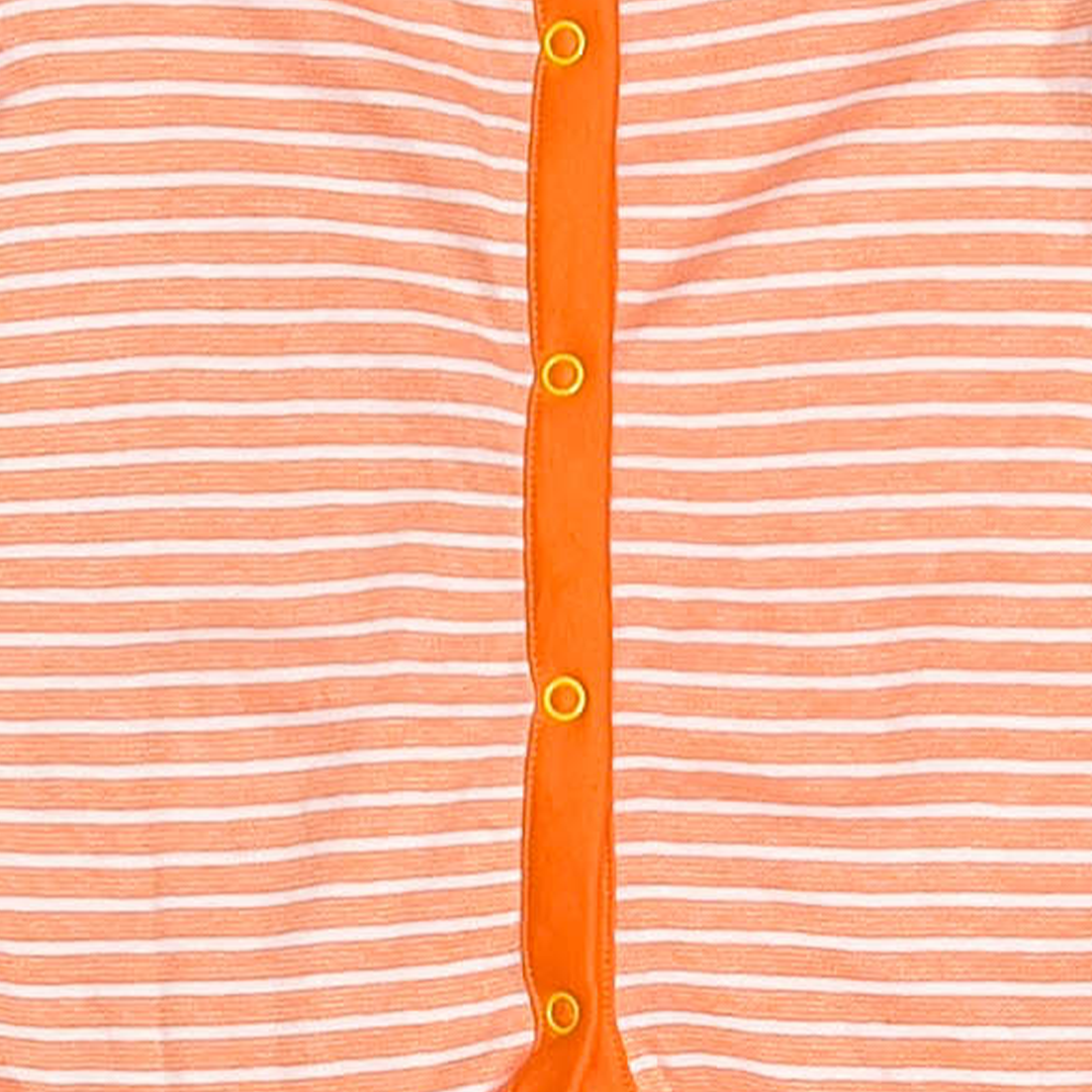 ORANGE STRIPED JUMPSUIT