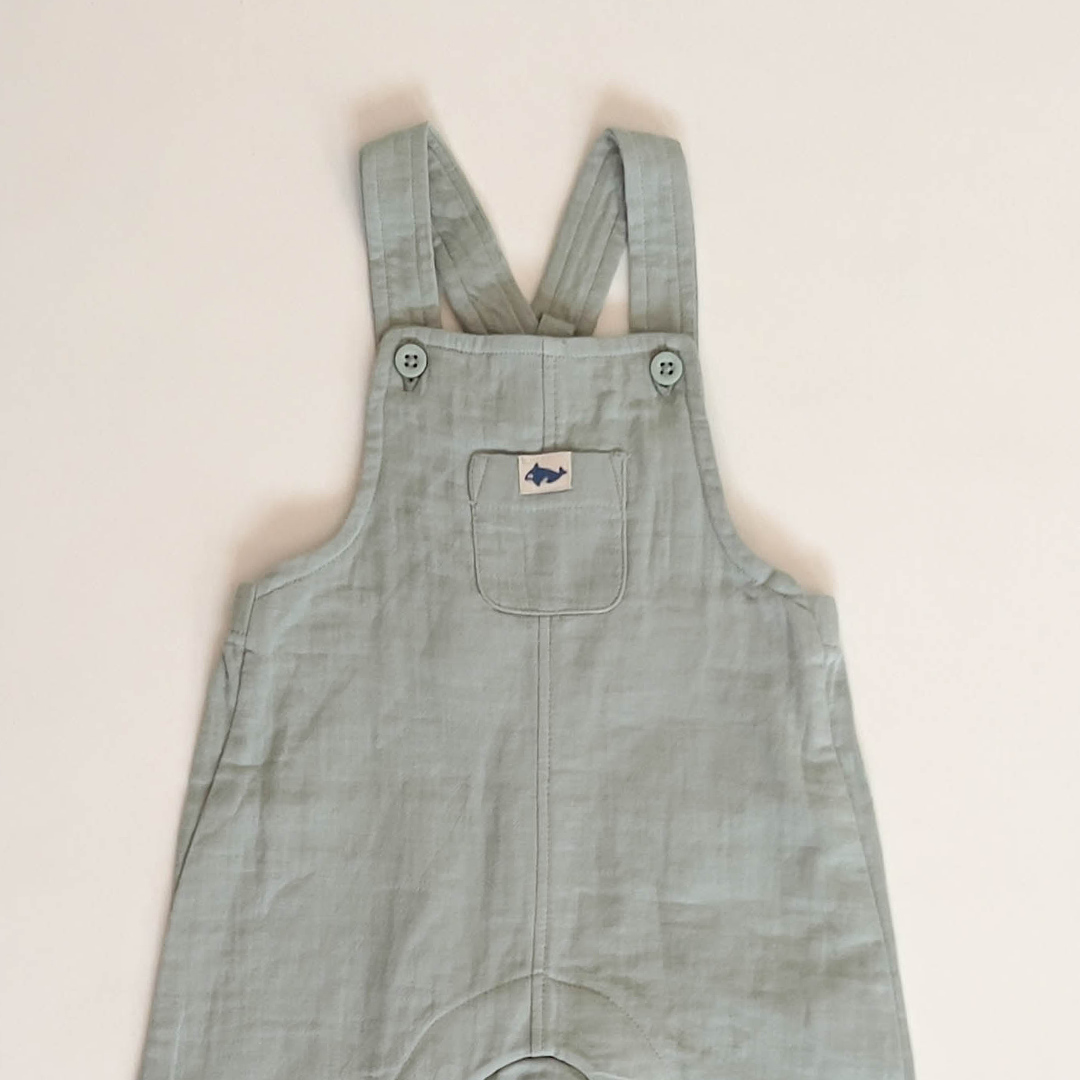 SAGE MUSLIN DUNGAREE