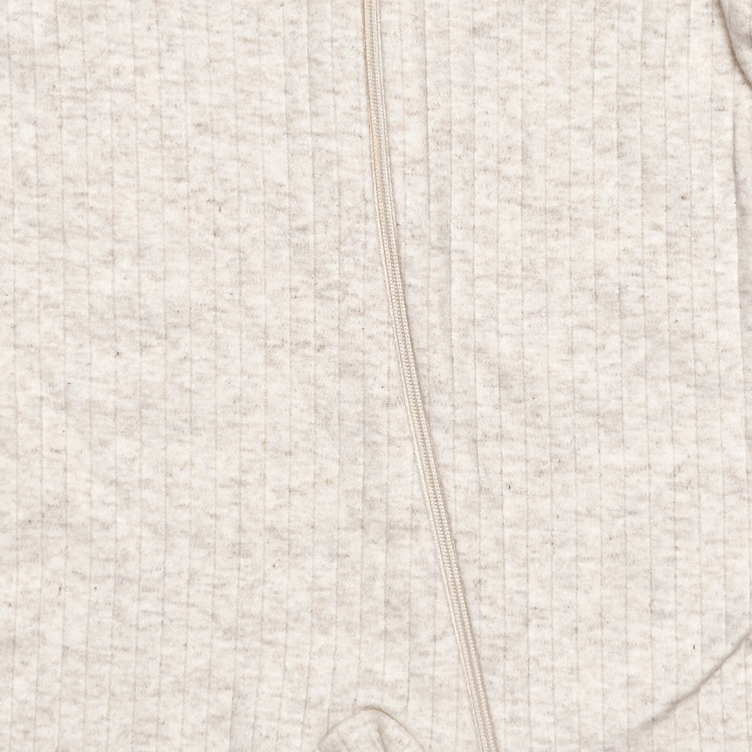 OFF WHITE  ZIPPER SLEEPSUIT