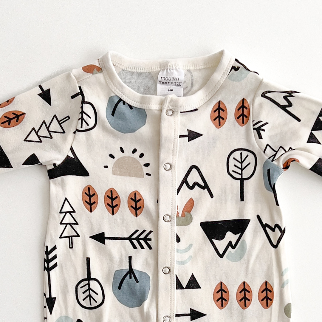 GERBER MODERN MOMENTS BABY ROMPER