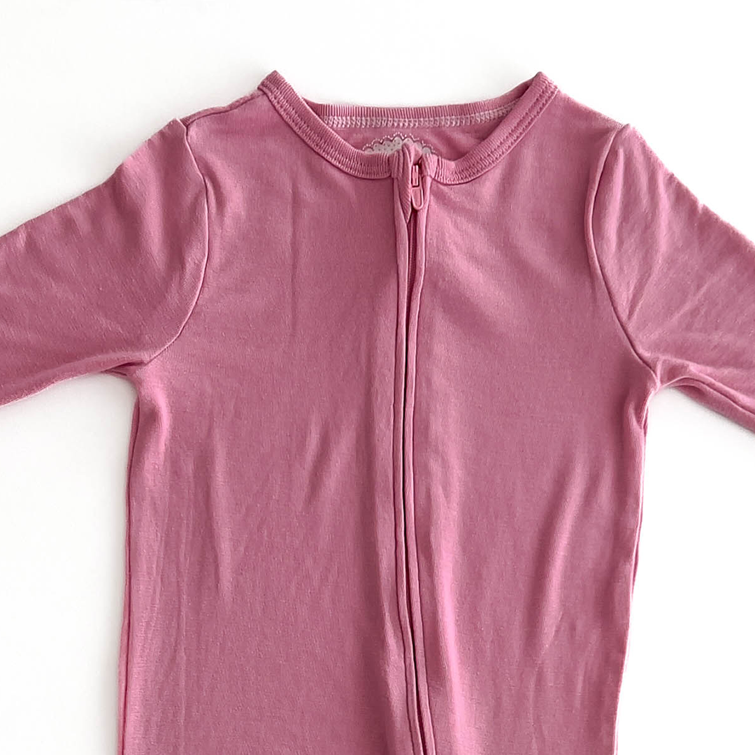 PINK PLAIN ROMPER