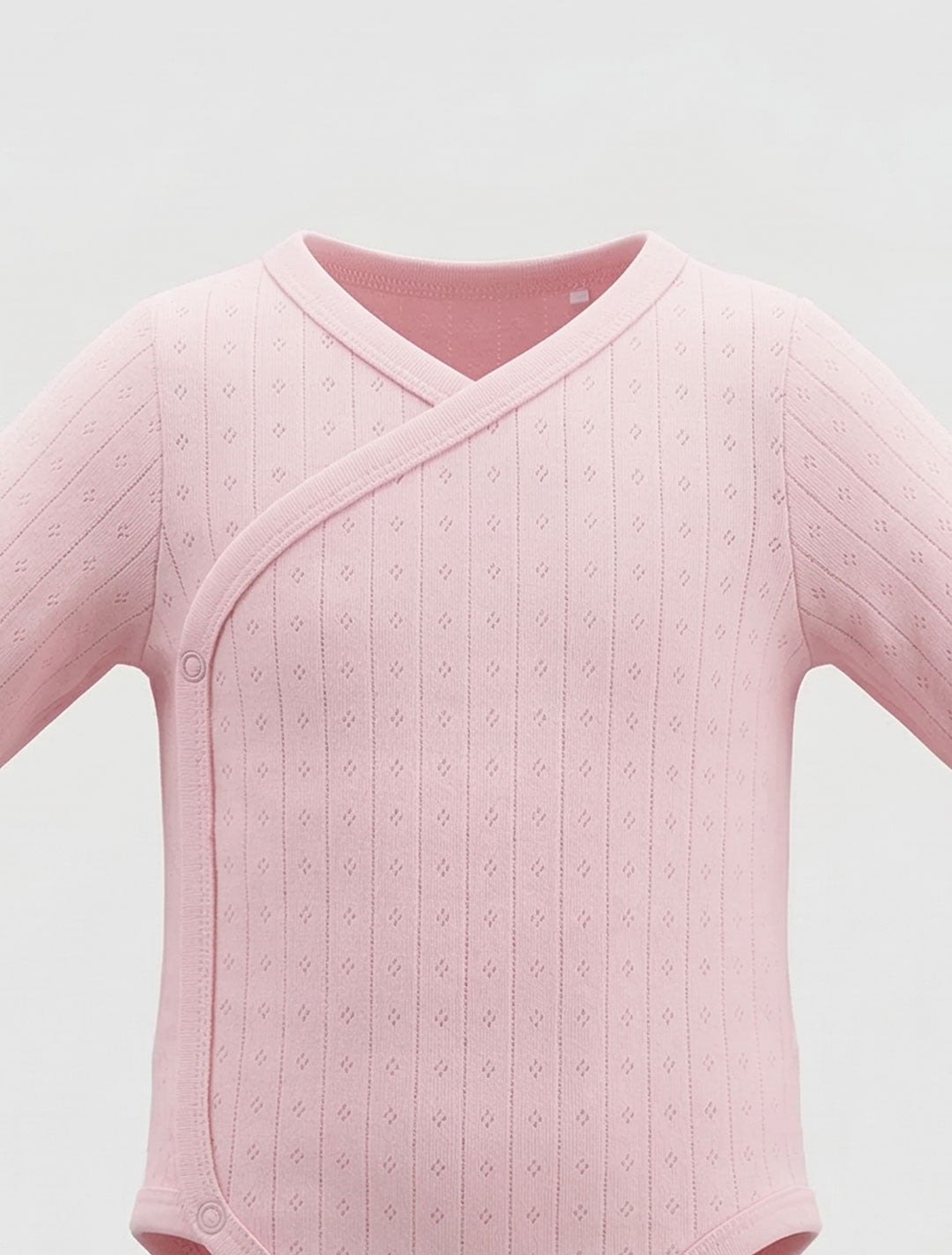 PINK POINTELLE WRAPOVER ONEISE