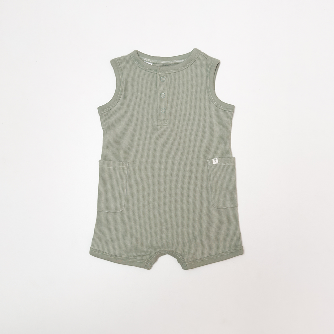 SAGE GREEN KNITTED JUMPSUIT