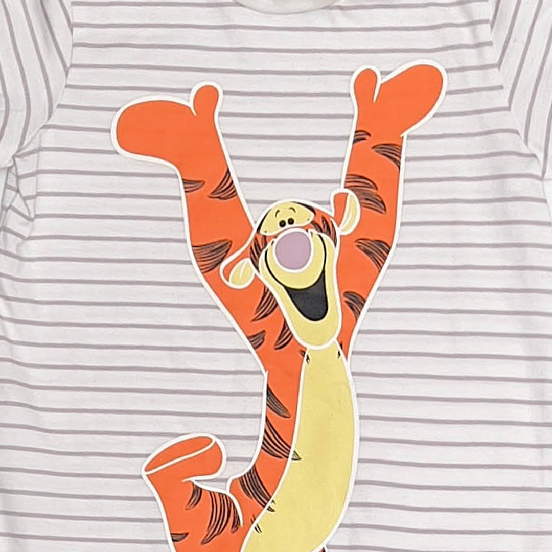 PRINTED STRIPED JUMPSUIT