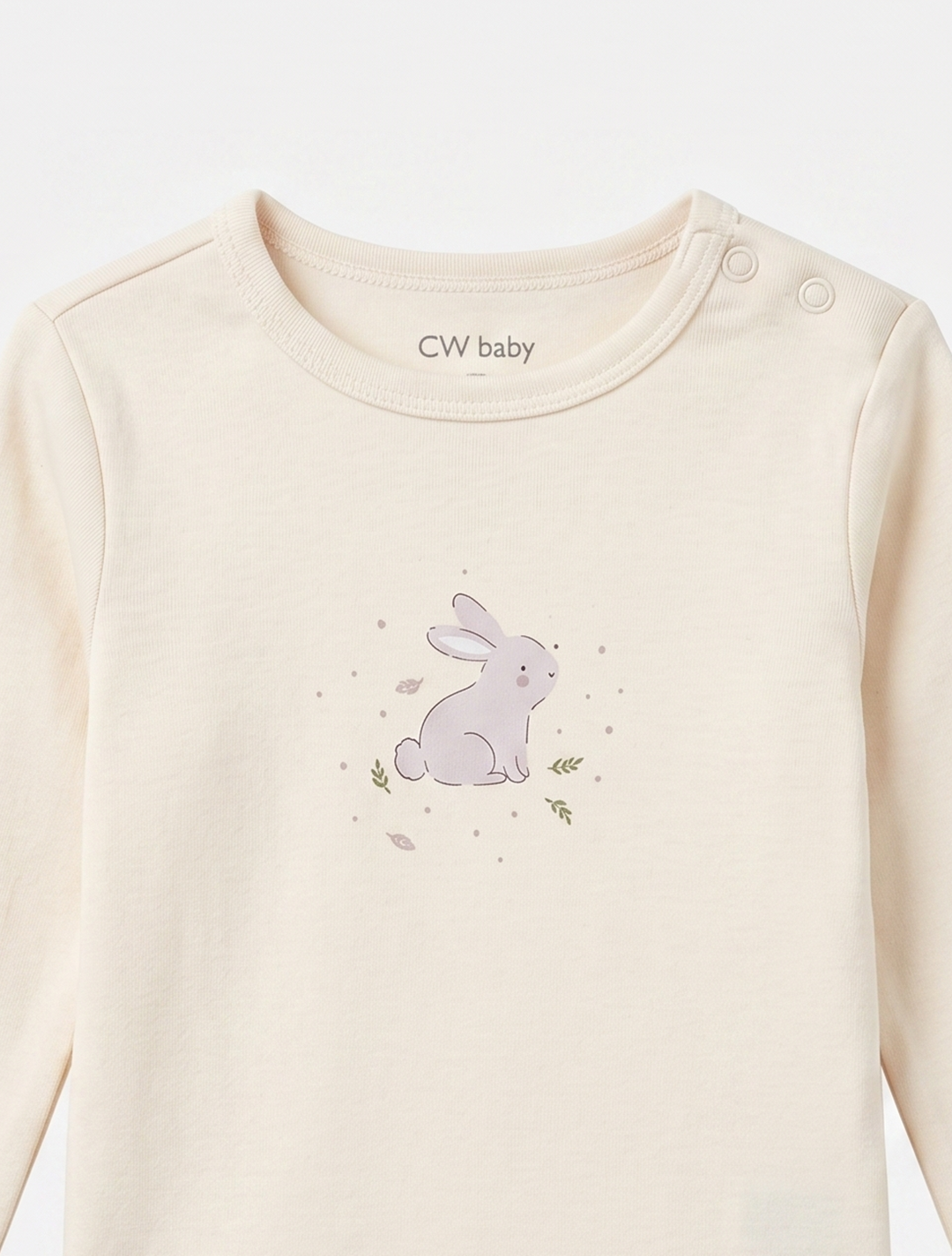 OFF WHITE BUNNY ONESIE