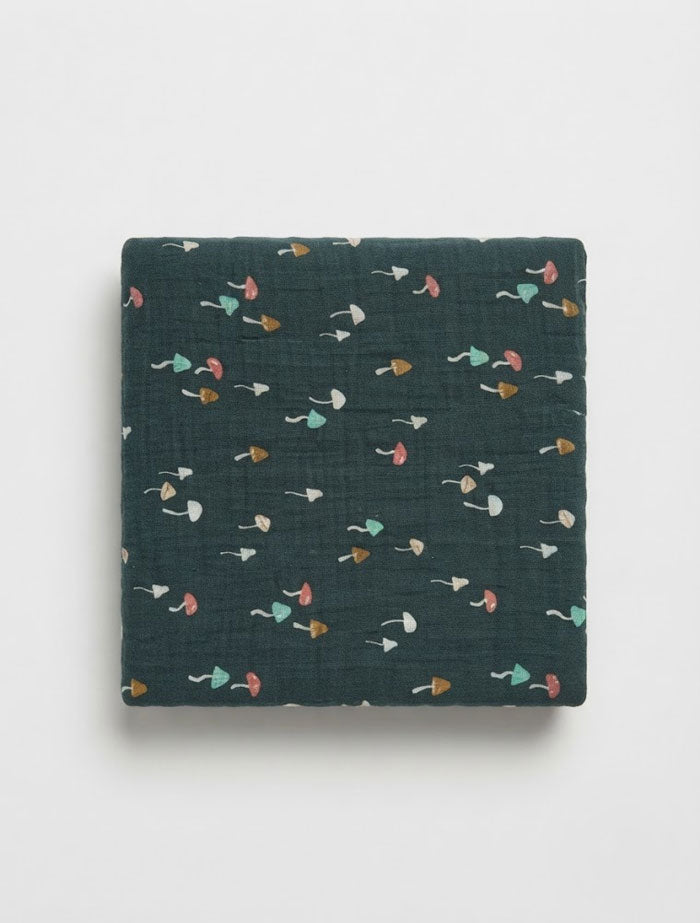 Woodland Mushroom – Muslin Swaddle