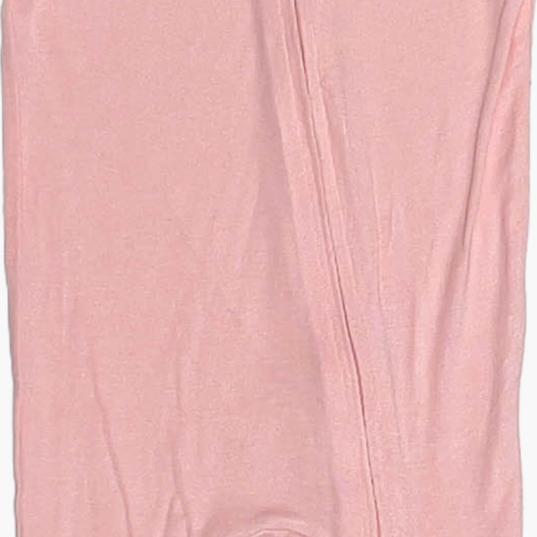 PINK PEACH ZIPPER SLEEPSUIT